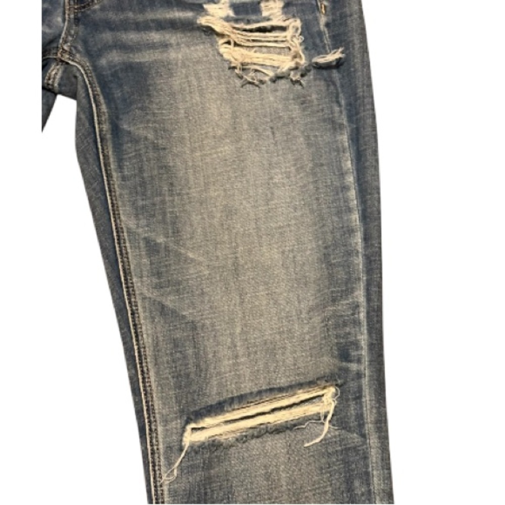 American Eagle Outfitters Tomgirl Distressed Jeans Size 6 - Picture 5 of 11